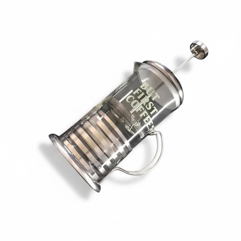 COFFEE PRESS | Glass Coffee Press by But First Coffee